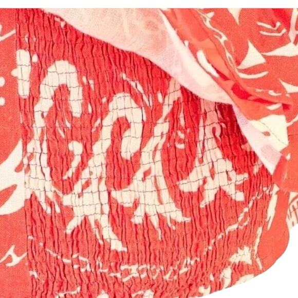 *NWOT Place Nationale Tahore Top in Red Seashore - Sz Large - Picture 4 of 6